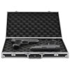 Gun Case Aluminum ABS Black