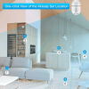 360" Wireless Bulb Security Camera Indoor/Outdoor Pan Tilt Zoom Camera with 360 Degree Motion Tracking, Color Night Vision