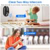 E27 WiFi Bulb Digital Camera 1080P FHD WiFi IP Pan Tilt Security Surveillance Camera with Two-Way Audio Night Vision Motion Detection Function APP Con
