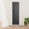53" Fingerprint Touch Panel In-Wall Safe,Hidden Wall Gun Safe for Rifles with Adjustable Shelves