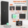 VEVOR 42.91" Tall Wall Gun Safe, 4-Tier Hidden Gun Safe with Keypad & Fingerprint, 3 Removable Shelves & 6 Key Holders
