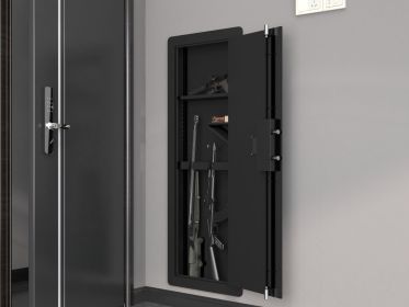 Wall Gun Safe, Gun Safes for Home, Gun Safes & Cabinets, Wall Safes Between The Studs (Color: as Pic)