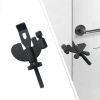 Anti-theft Door Stopper Portable Hotel Door Lock for Safety Home Latch